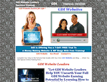Tablet Screenshot of gdiwebsiteleaders.ws